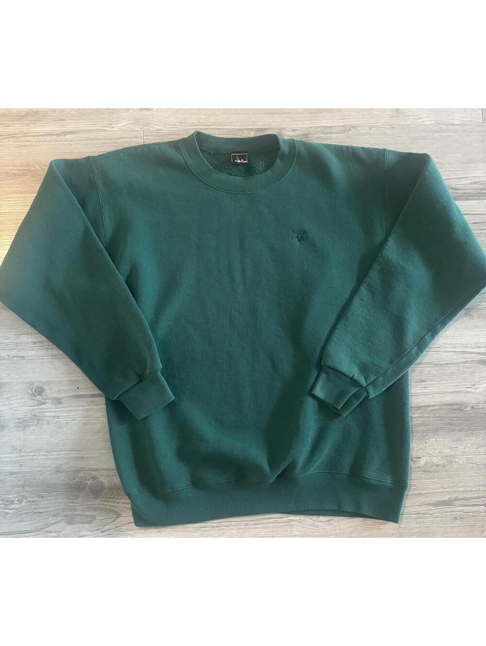 Vintage USA Olympic Green Crewneck Sweatshirt